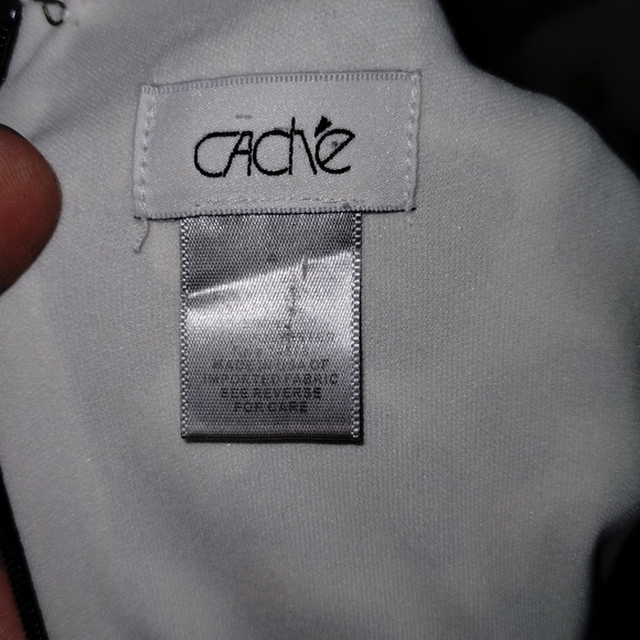 Cache leopard print dress figure flattering ruched waist, perfect condition - Picture 6 of 6